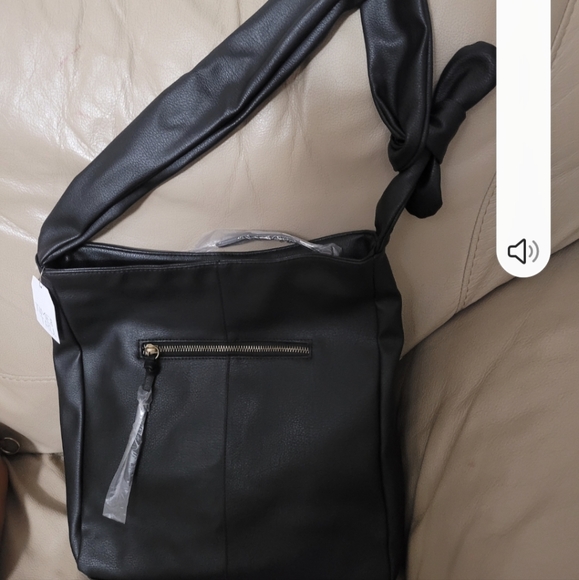 Faux Leather Shoulder Bag - Picture 2 of 4